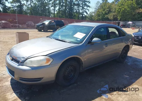2006 Chevrolet Impala Lt from USA, damaged, VIN 2G1WT58K869383309